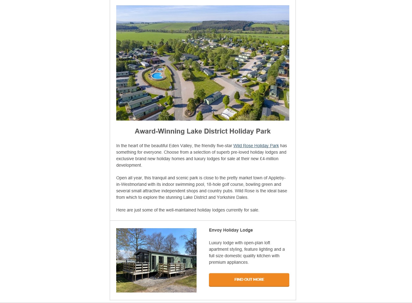 email marketing for holiday parks
